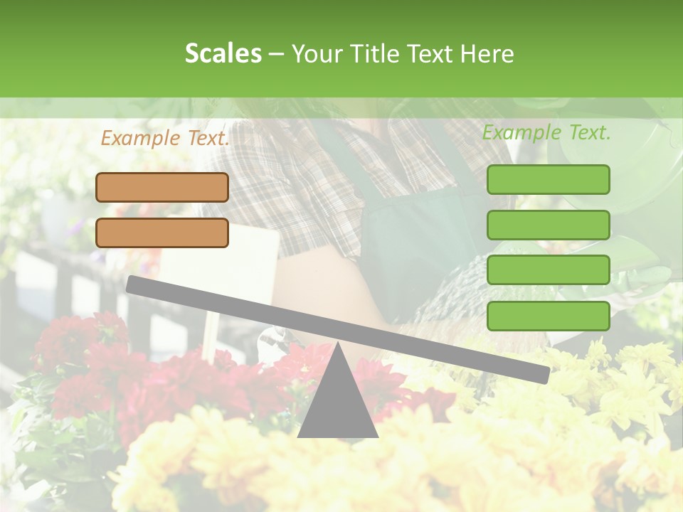 Cut Look Joy PowerPoint Template