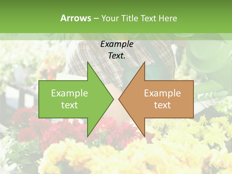 Cut Look Joy PowerPoint Template