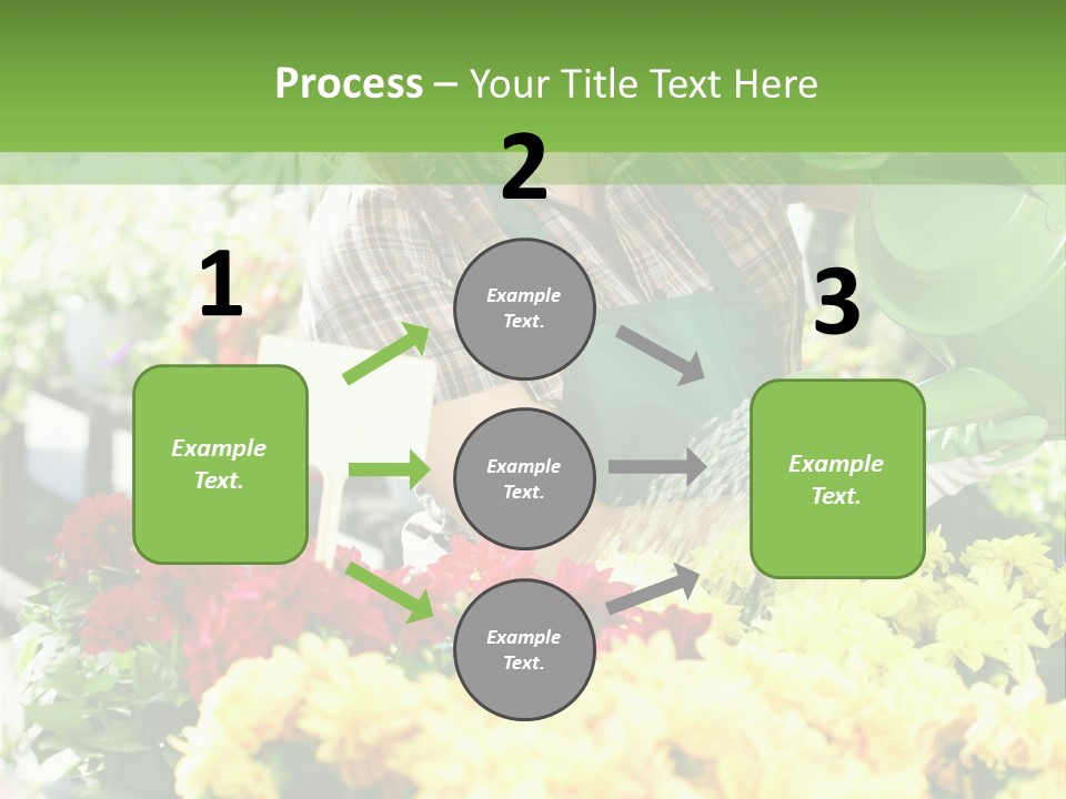 Cut Look Joy PowerPoint Template