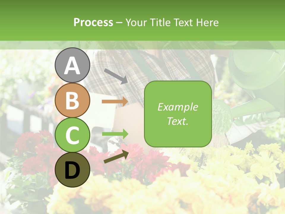 Cut Look Joy PowerPoint Template