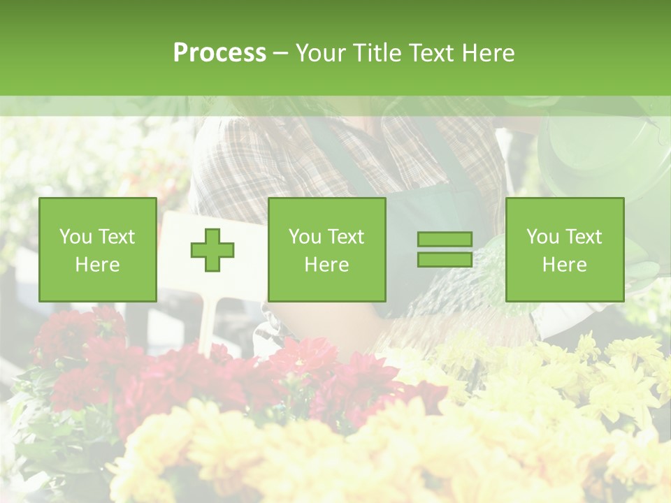 Cut Look Joy PowerPoint Template