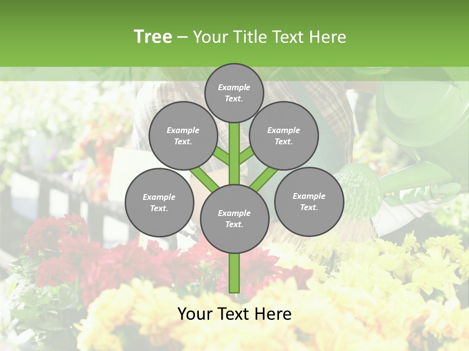 Cut Look Joy PowerPoint Template