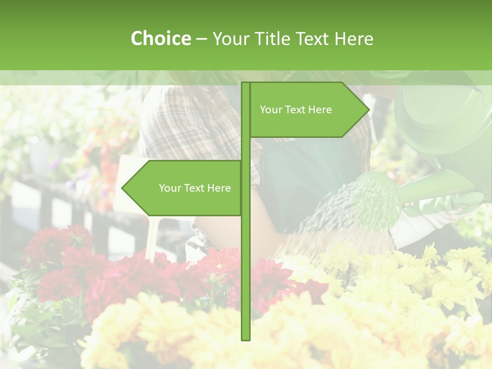 Cut Look Joy PowerPoint Template