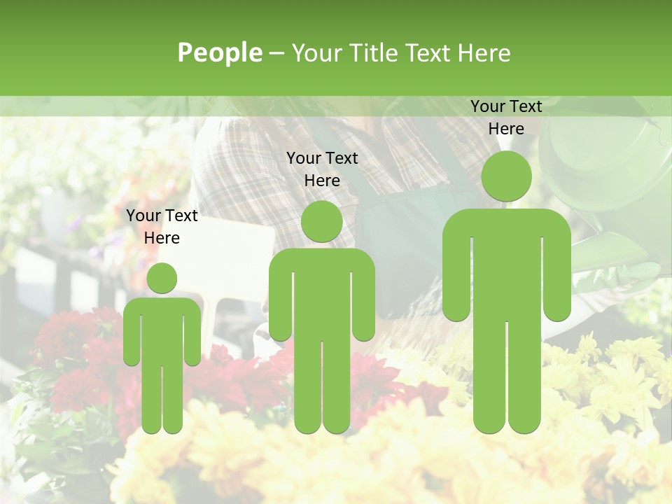 Cut Look Joy PowerPoint Template