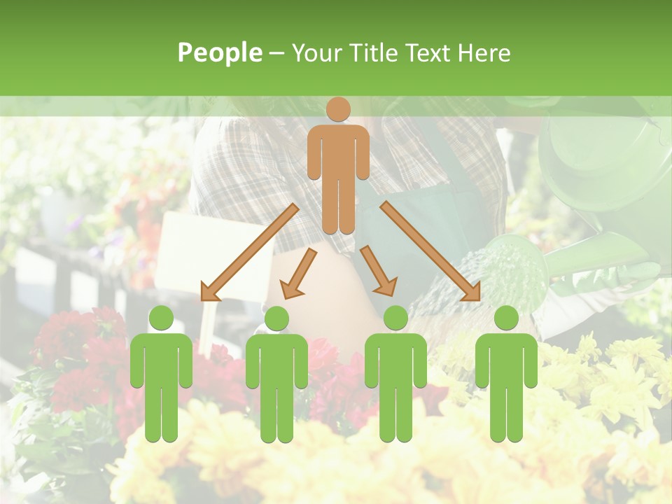 Cut Look Joy PowerPoint Template