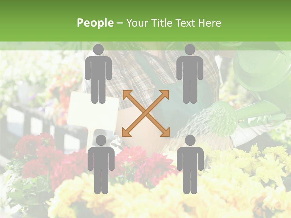 Cut Look Joy PowerPoint Template