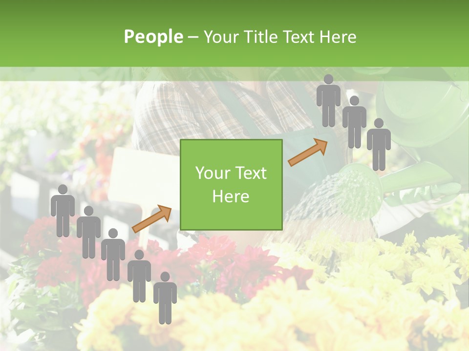 Cut Look Joy PowerPoint Template