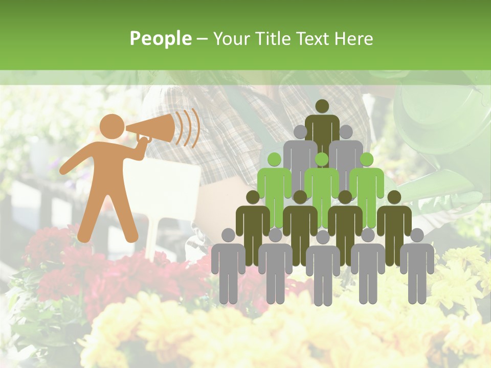 Cut Look Joy PowerPoint Template