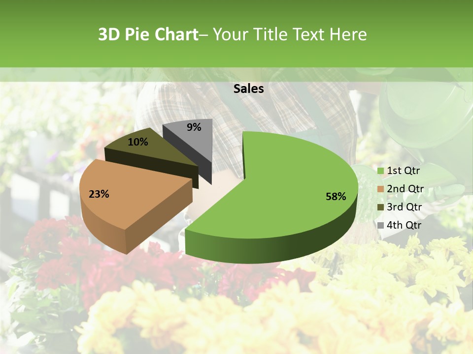 Cut Look Joy PowerPoint Template