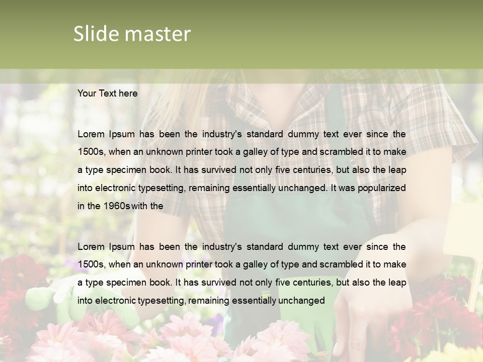 Business Small Colorful PowerPoint Template