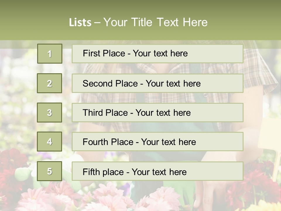Business Small Colorful PowerPoint Template