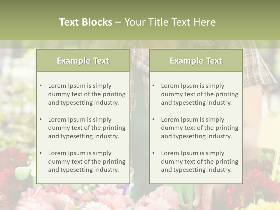 Business Small Colorful PowerPoint Template