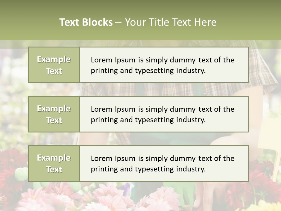 Business Small Colorful PowerPoint Template