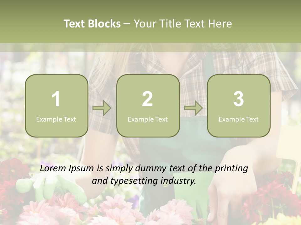 Business Small Colorful PowerPoint Template