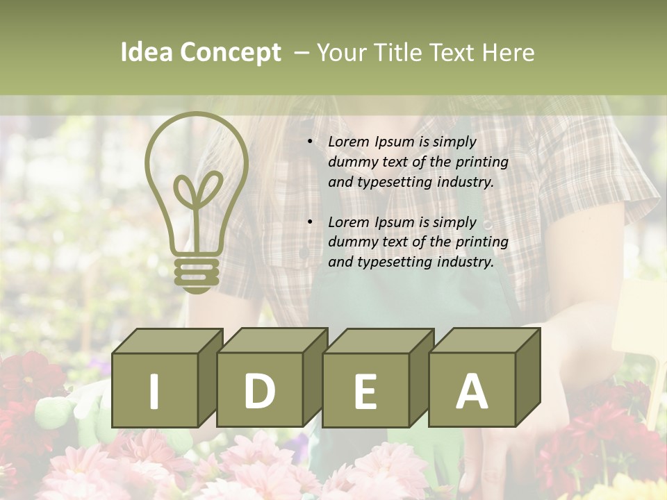 Business Small Colorful PowerPoint Template