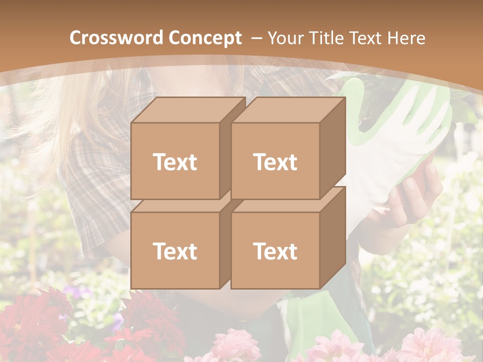 Plant Profession Young PowerPoint Template