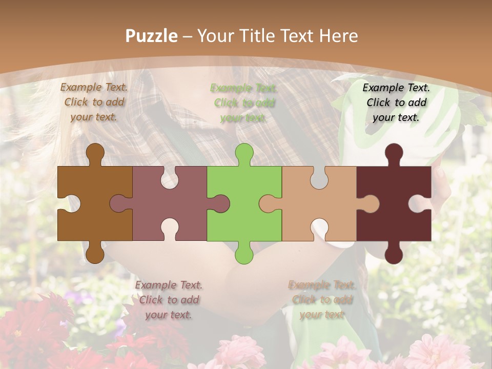 Plant Profession Young PowerPoint Template