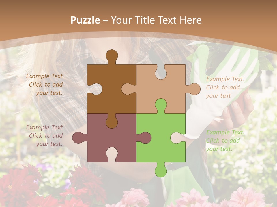 Plant Profession Young PowerPoint Template