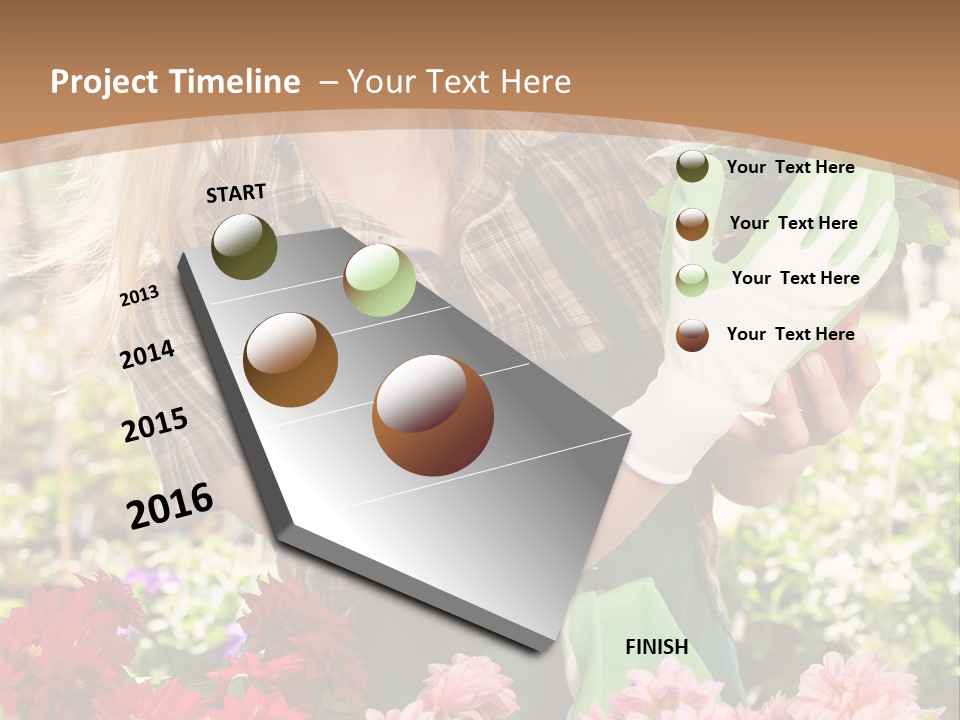 Plant Profession Young PowerPoint Template