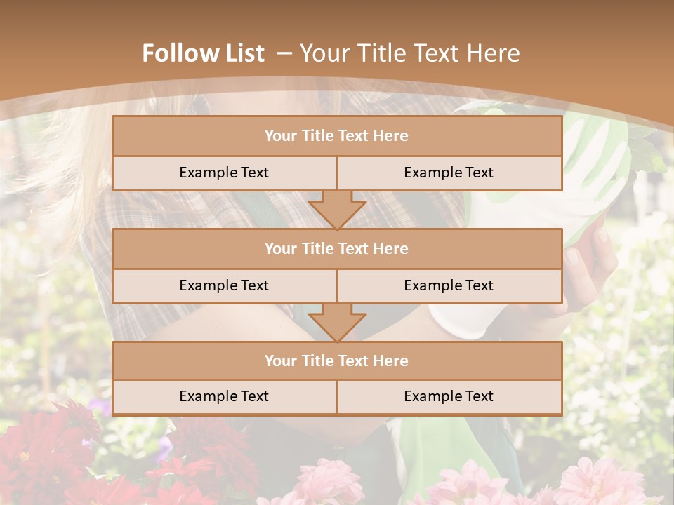 Plant Profession Young PowerPoint Template