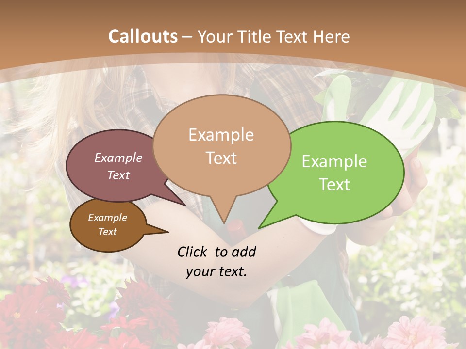 Plant Profession Young PowerPoint Template