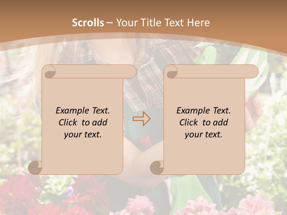 Plant Profession Young PowerPoint Template