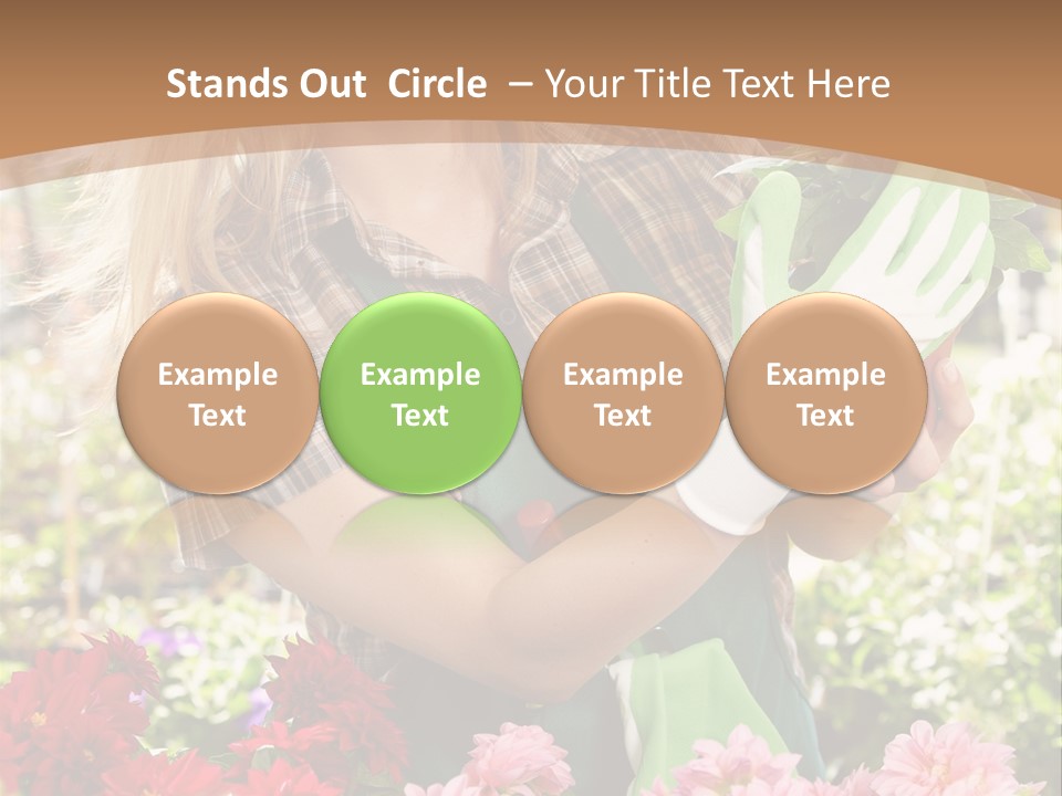 Plant Profession Young PowerPoint Template