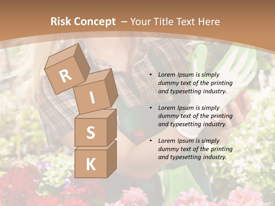 Plant Profession Young PowerPoint Template