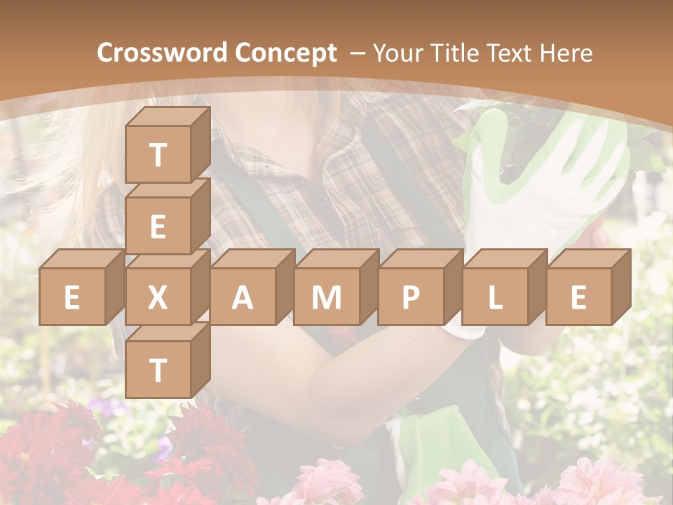 Plant Profession Young PowerPoint Template