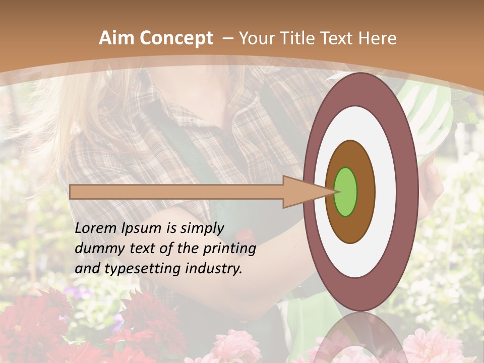 Plant Profession Young PowerPoint Template
