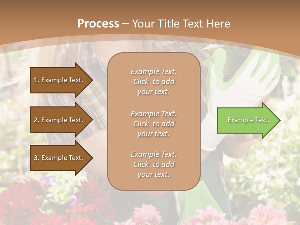 Plant Profession Young PowerPoint Template