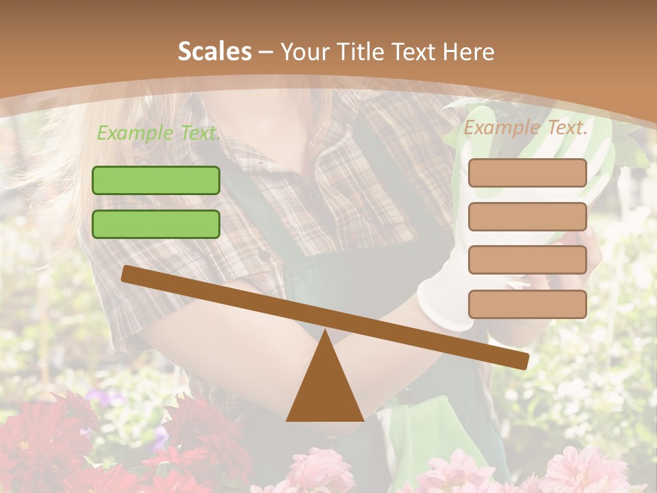 Plant Profession Young PowerPoint Template
