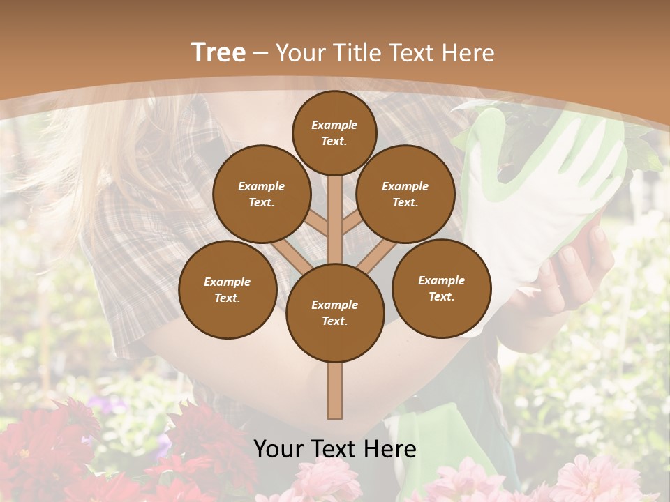 Plant Profession Young PowerPoint Template