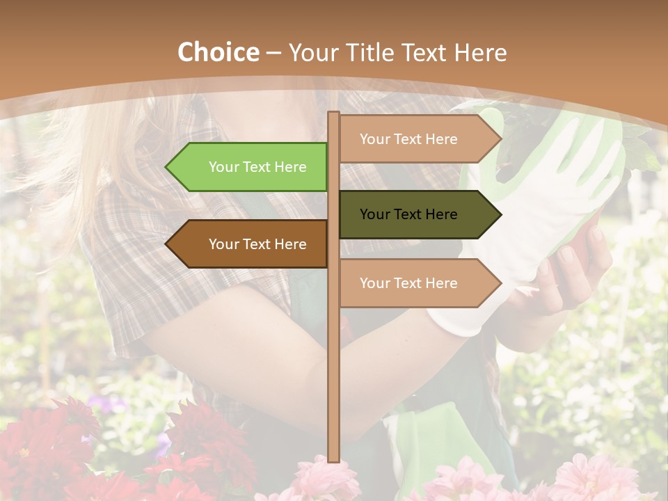 Plant Profession Young PowerPoint Template
