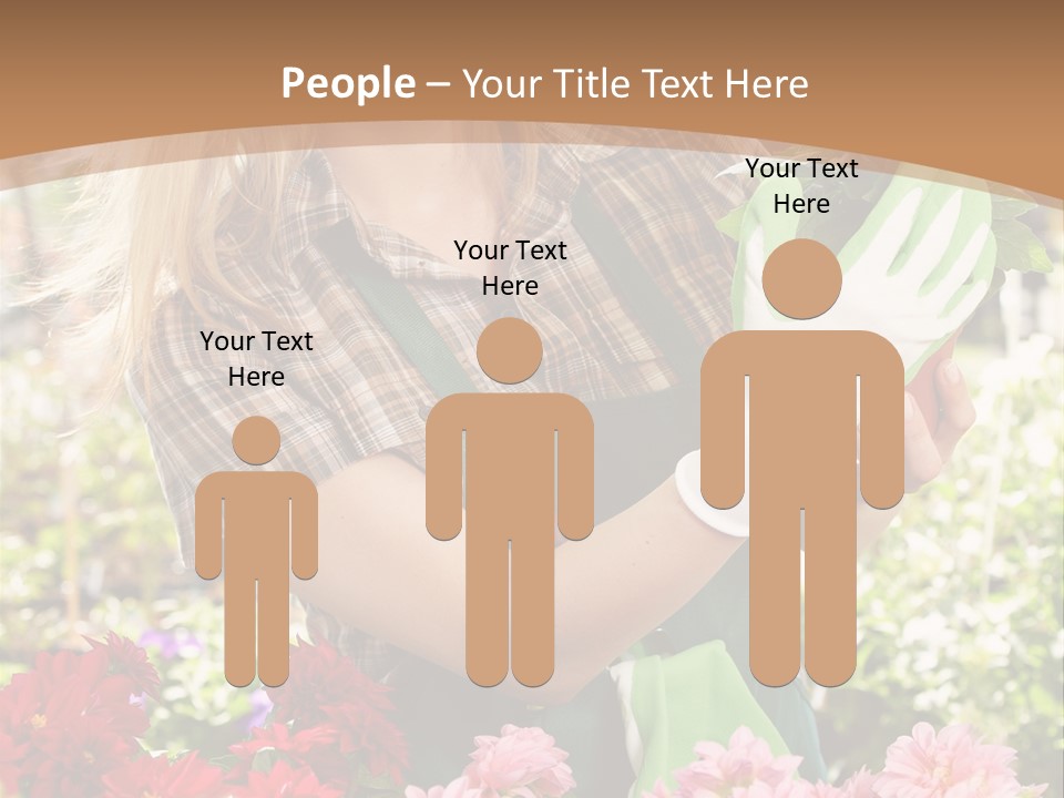 Plant Profession Young PowerPoint Template