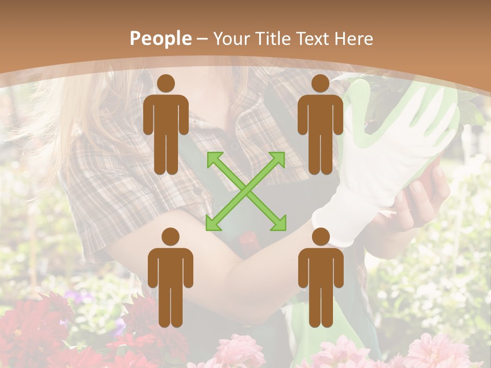 Plant Profession Young PowerPoint Template