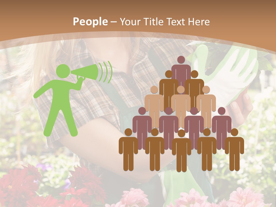 Plant Profession Young PowerPoint Template