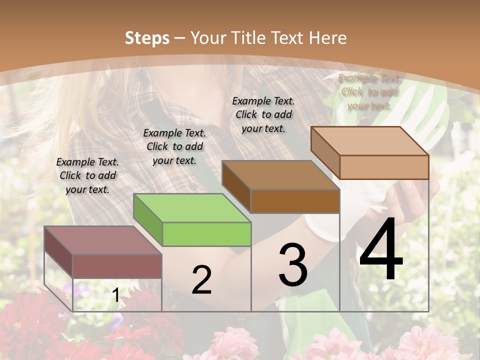 Plant Profession Young PowerPoint Template