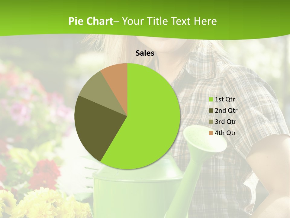 Commercial Growing Greenhouse PowerPoint Template