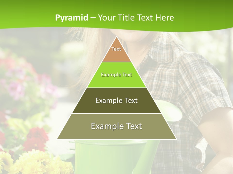 Commercial Growing Greenhouse PowerPoint Template