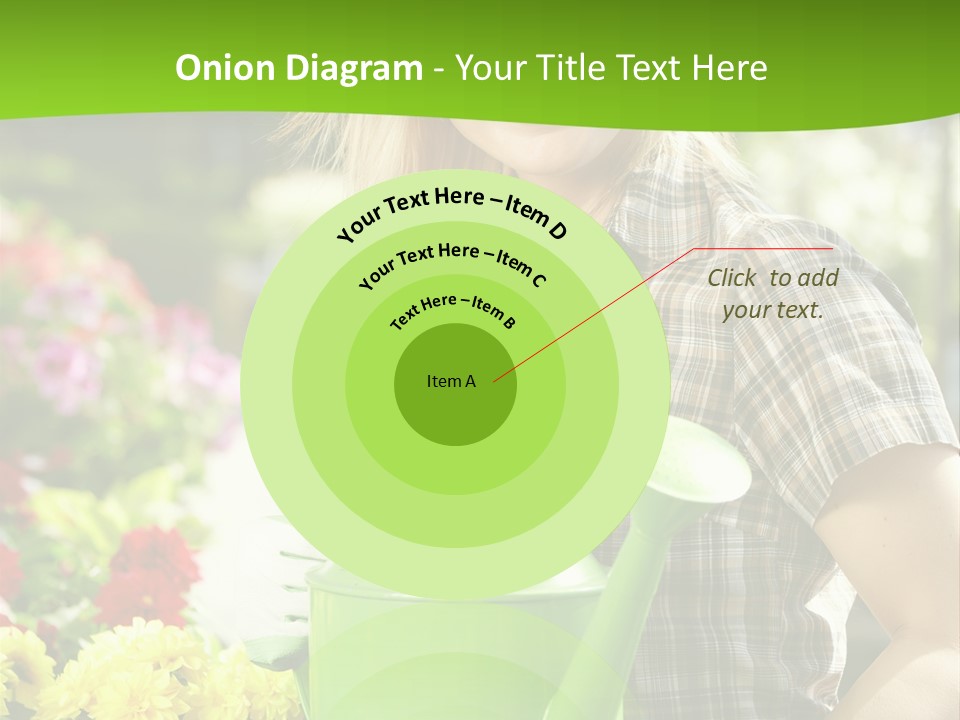 Commercial Growing Greenhouse PowerPoint Template