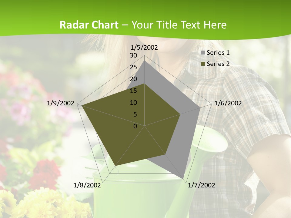 Commercial Growing Greenhouse PowerPoint Template