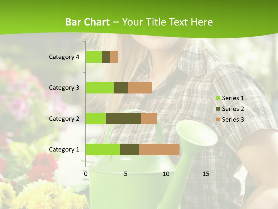 Commercial Growing Greenhouse PowerPoint Template