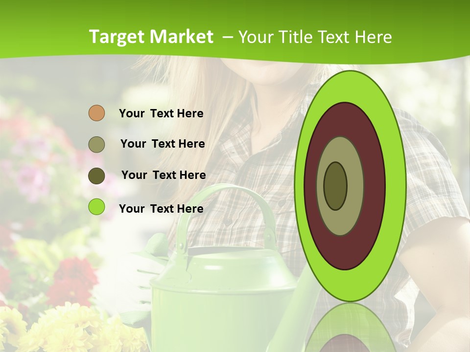 Commercial Growing Greenhouse PowerPoint Template