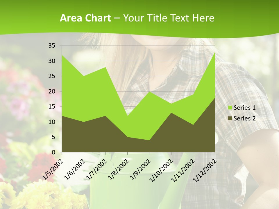 Commercial Growing Greenhouse PowerPoint Template