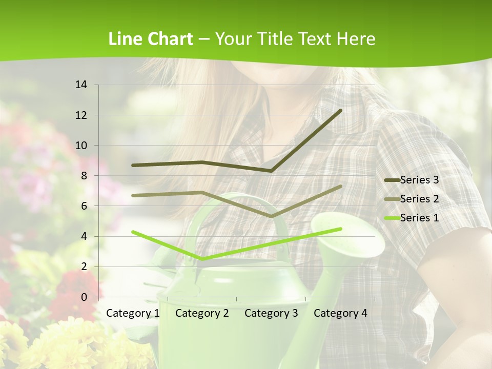 Commercial Growing Greenhouse PowerPoint Template