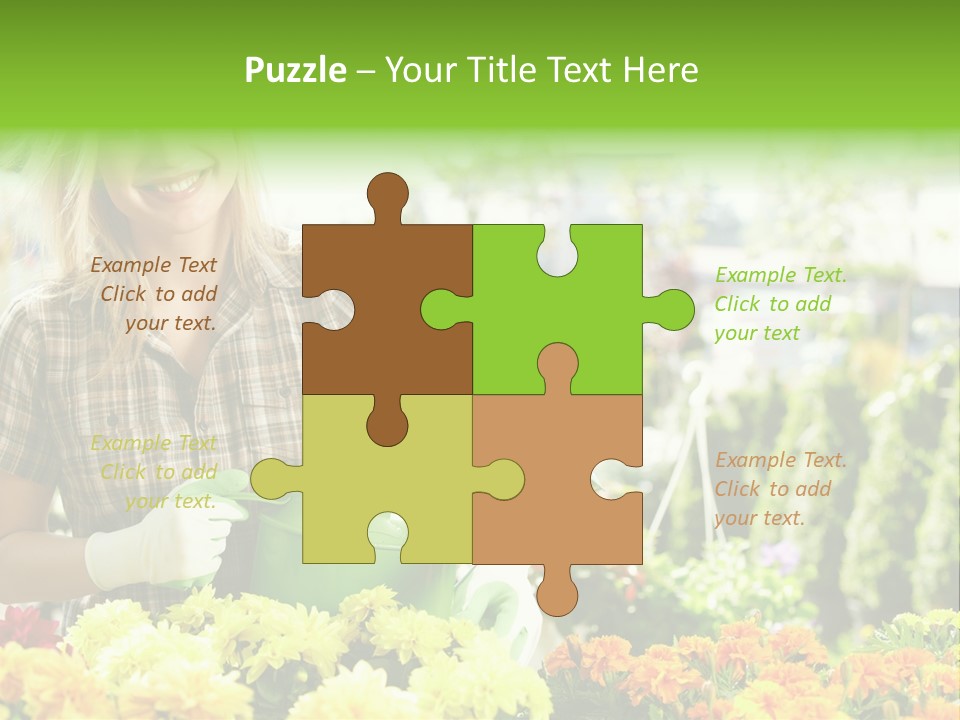 Woman Workwear Retail PowerPoint Template