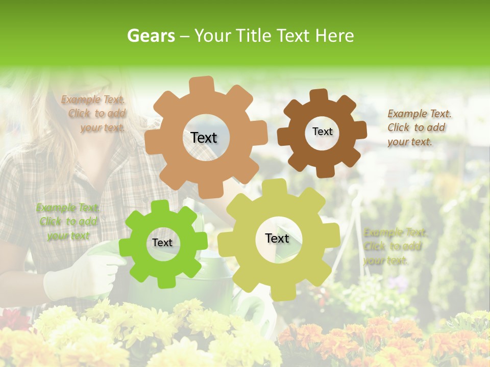 Woman Workwear Retail PowerPoint Template