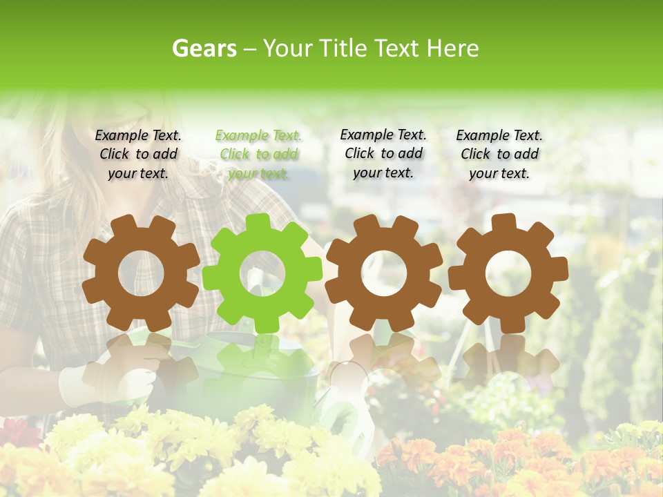 Woman Workwear Retail PowerPoint Template