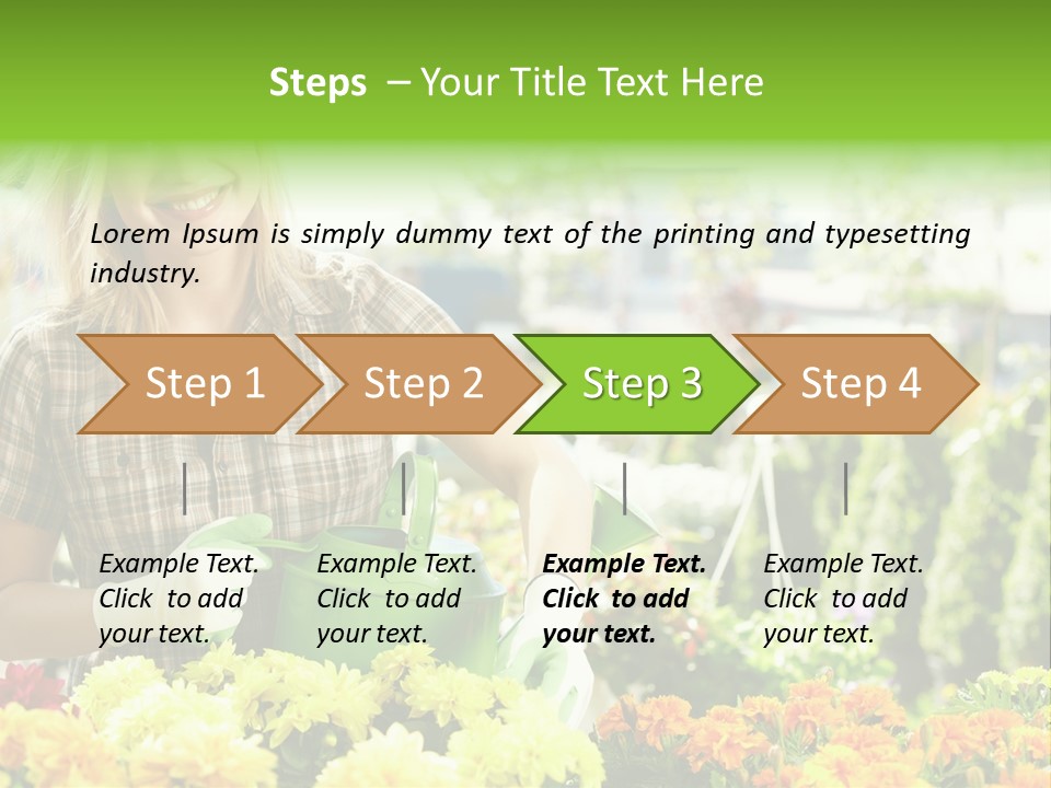 Woman Workwear Retail PowerPoint Template